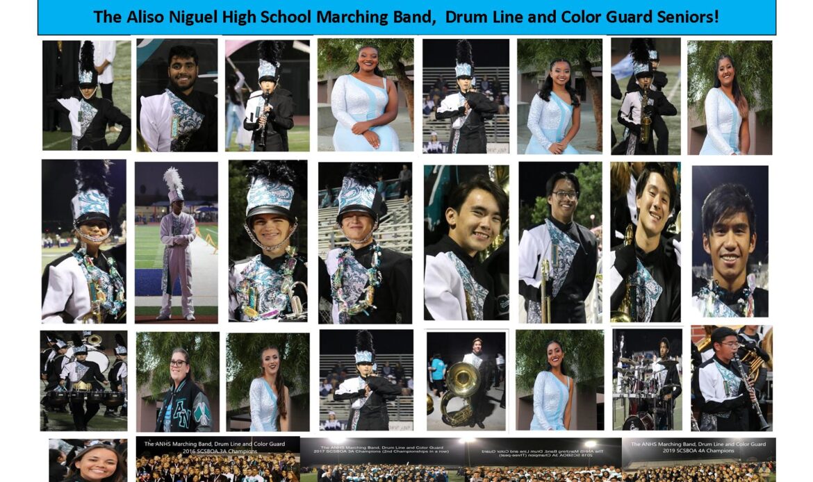 Aliso Niguel High School Marching Band ends year of wins together, but apart