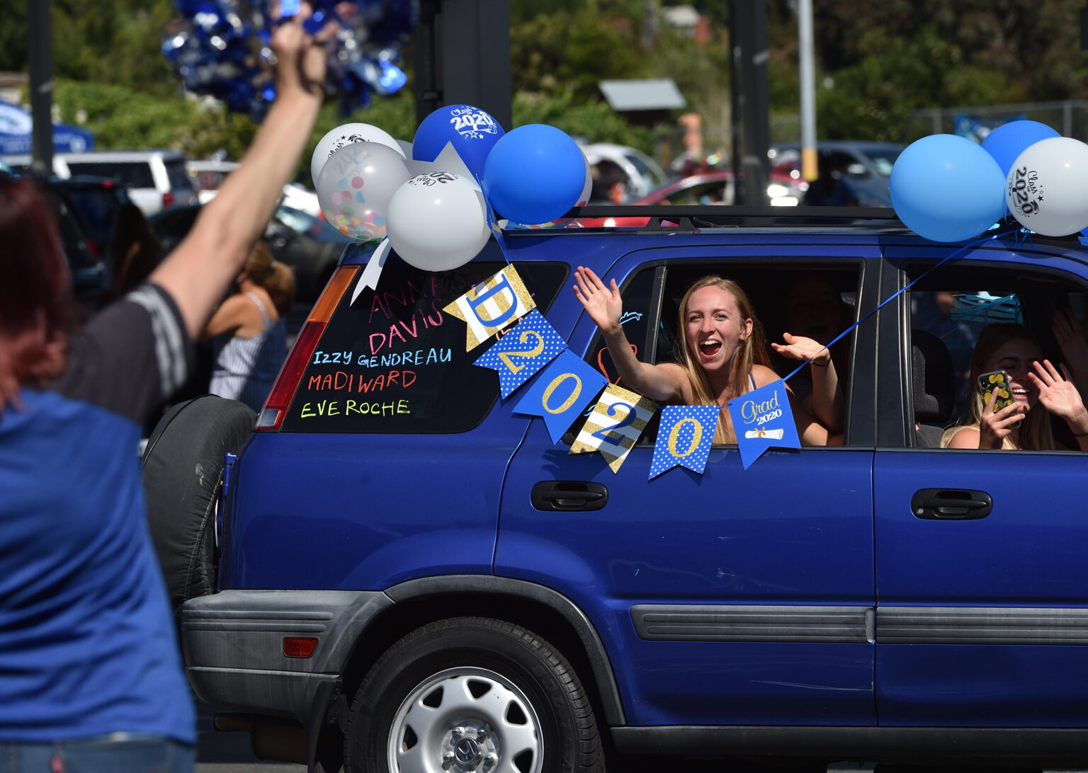 Dana Hills High Seniors Celebrate Graduation With Cap Gown