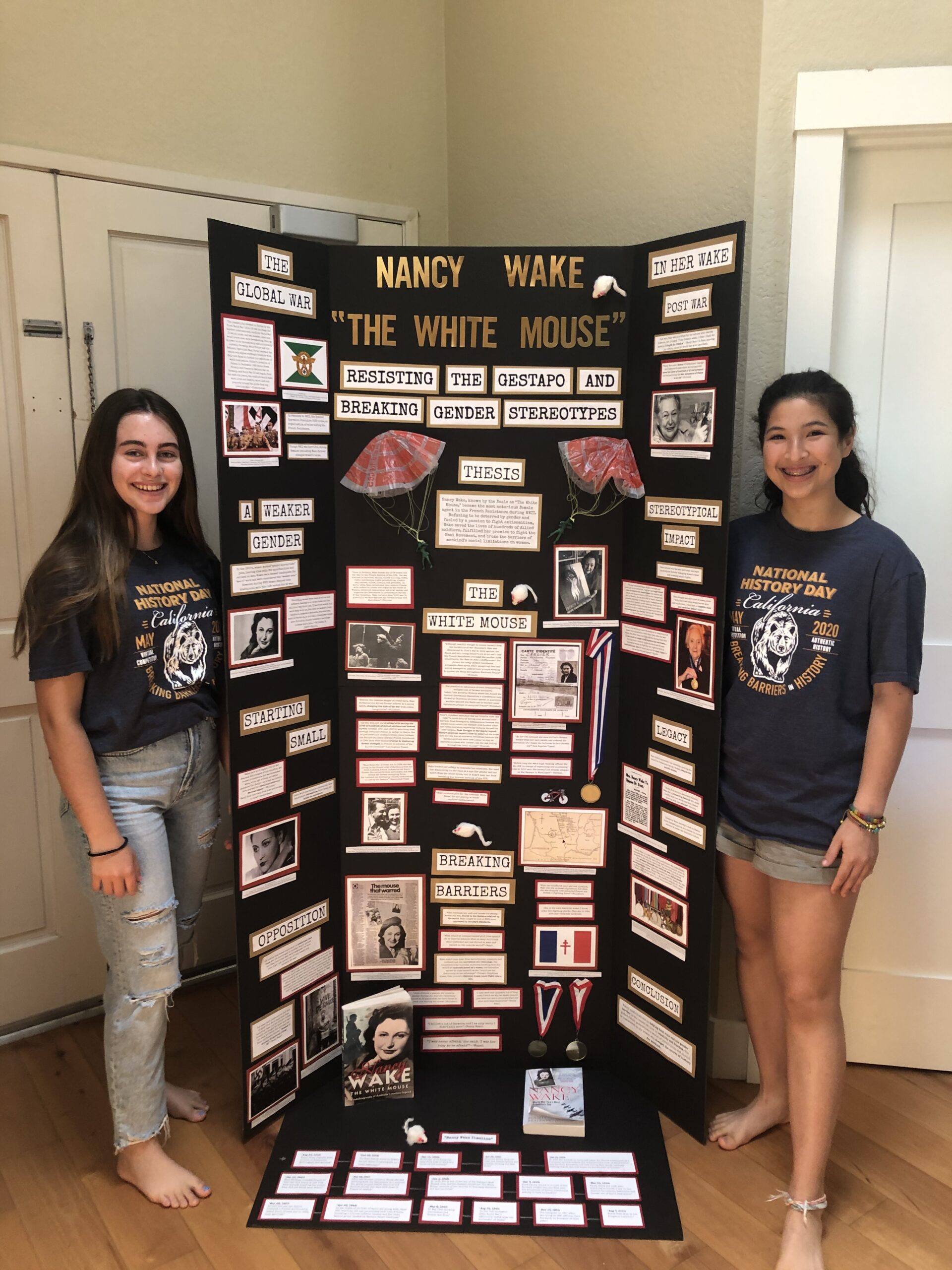Two middle school students head to National History Day finals CUSD