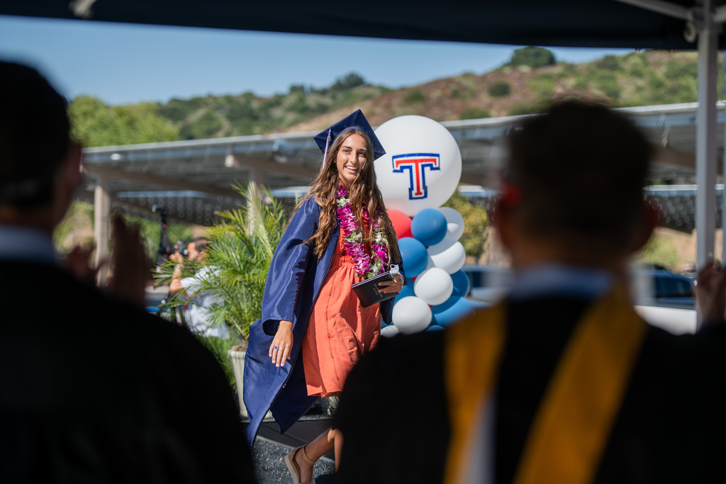 Tesoro High graduates walk red carpet to their diploma at 2020