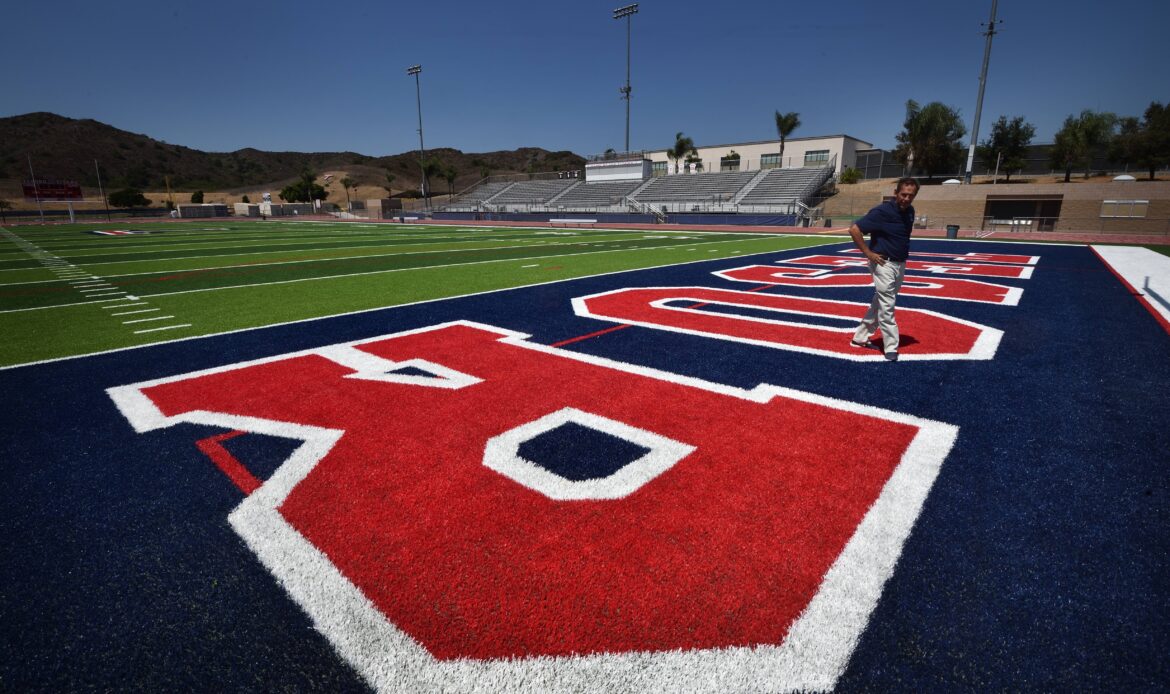 Tesoro High upgrades football field, volleyball court, and more