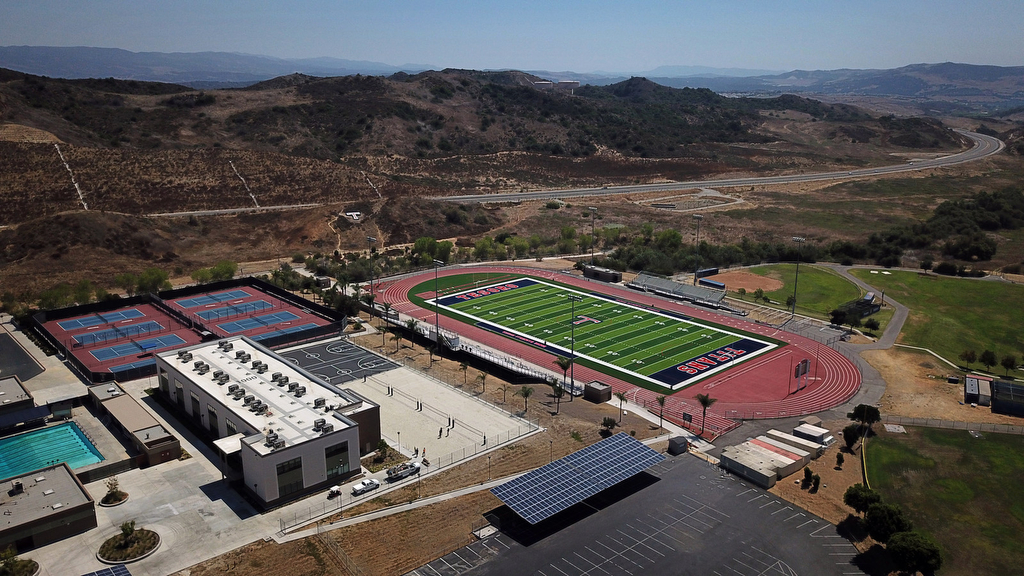 Tesoro High upgrades football field, volleyball court, and more CUSD