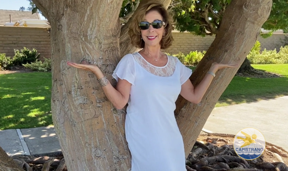 Rita Rudner welcomes Capistrano Unified students back to school with Sam I Am video