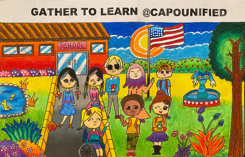 CUSD celebrates diversity with a ‘welcome to school’ poster contest  