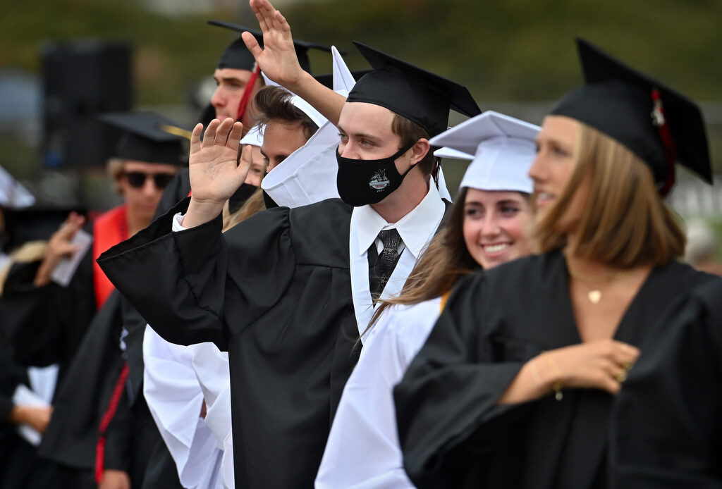 San Clemente High grads celebrate commencement in stadium ceremony