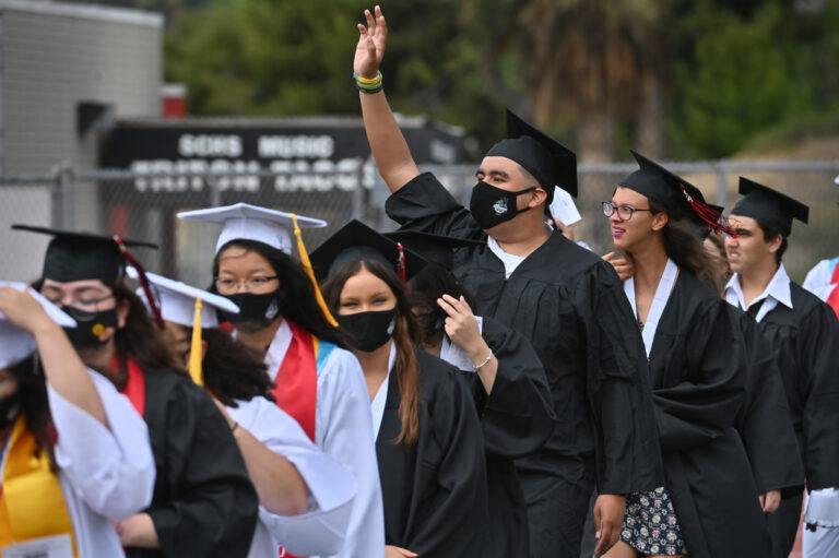 San Clemente High grads celebrate commencement in stadium ceremony