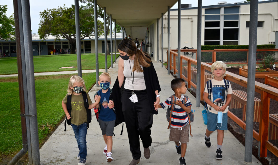 California issues updated timeline on school mask requirements