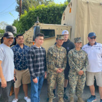 Students hold food drive for Marines at Camp Pendleton