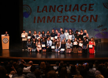A night of celebration for first generation students, language learners and 2022 graduates