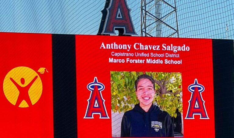 Los Angeles Angels name eight Orange County students AVID scholars – OCDE  Newsroom