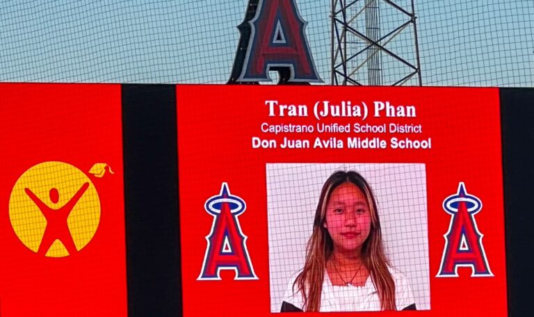 Los Angeles Angels name eight Orange County students AVID scholars – OCDE  Newsroom