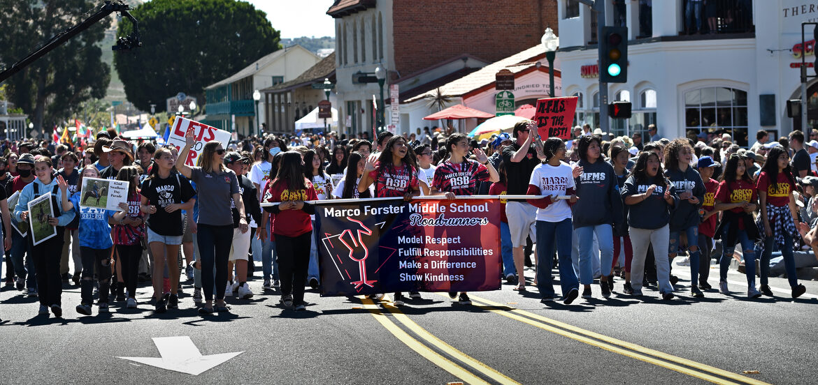 CUSD schools in San Juan Capistrano share their pride during Swallow’s Day Parade’s return
