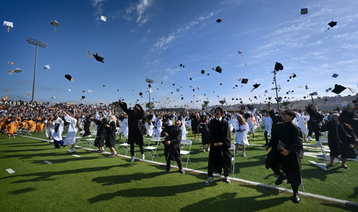 Capistrano Valley High graduates are celebrated during 2022 commencement ceremony