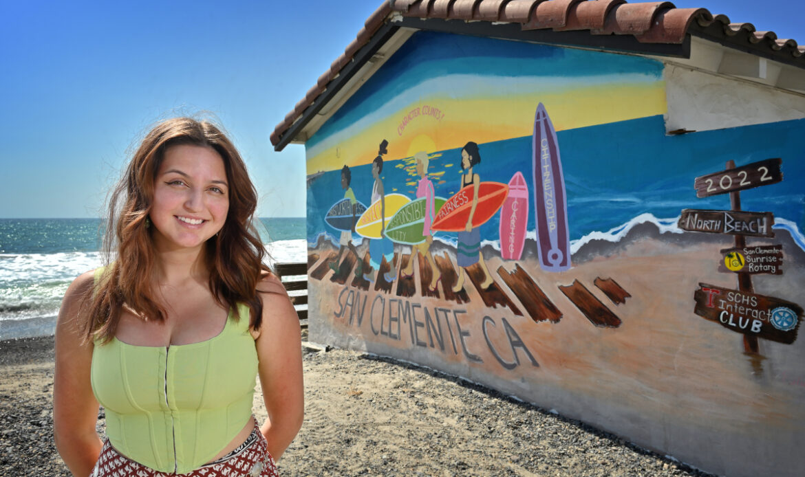 San Clemente High artist’s work featured on popular North Beach site