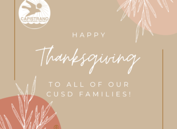 Happy Thanksgiving CUSD!