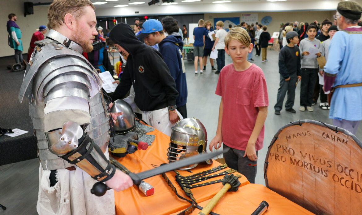 Medieval Day returns to Newhart Middle School