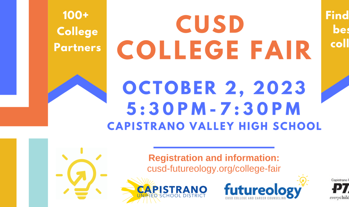 College Fair Coming to Capo Valley Oct. 2