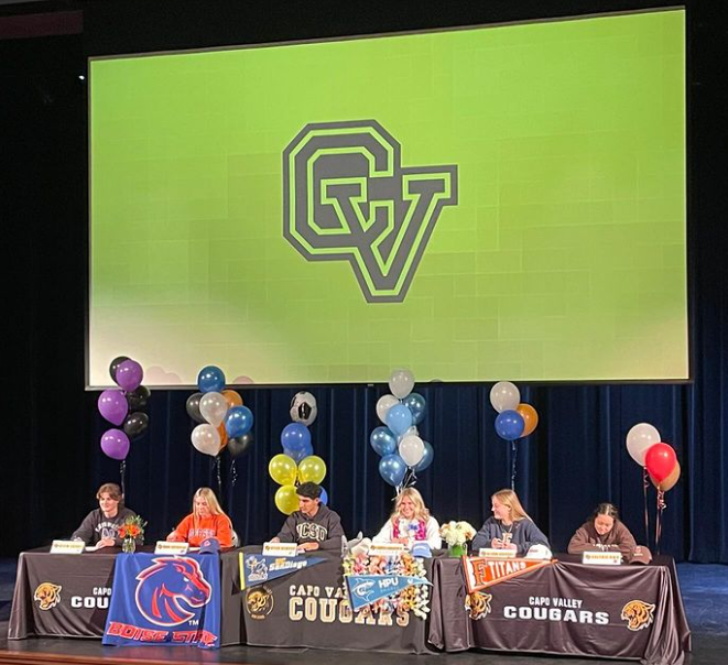 CUSD student-athletes sign National Letters of Intent