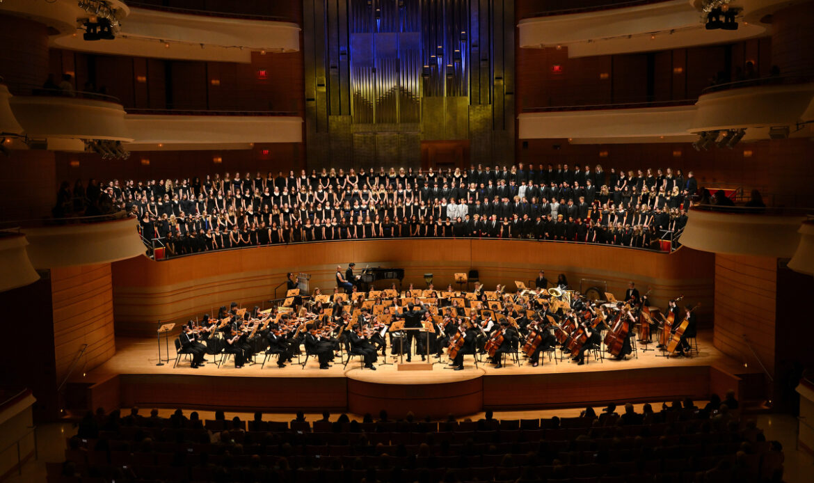 Student musicians shine during 2024 Secondary Honor Concert held at Segerstrom Concert Hall