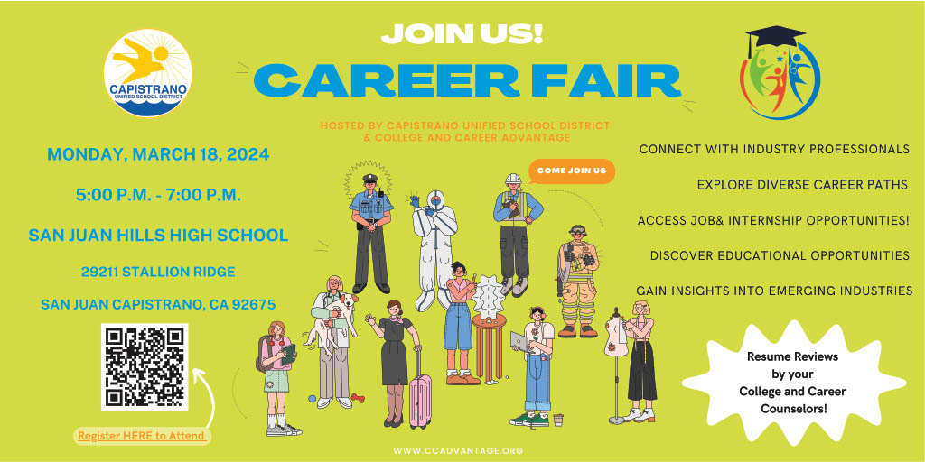 CCA Career Fair- March 18