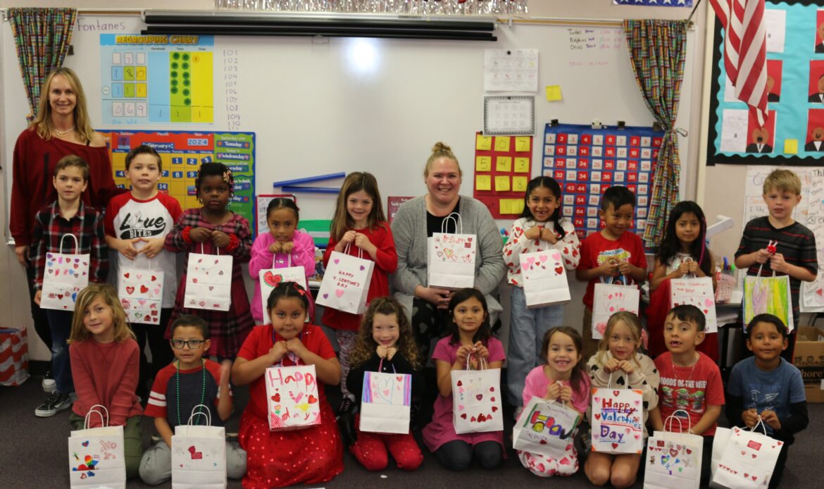 Marblehead first grade students give special lunches to those in need