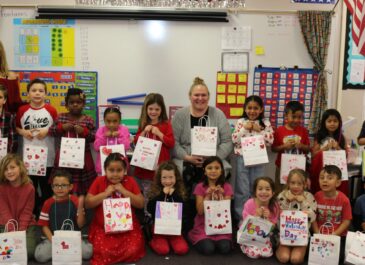 Marblehead first grade students give special lunches to those in need