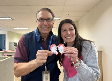 Valentine’s mixer connects District staff
