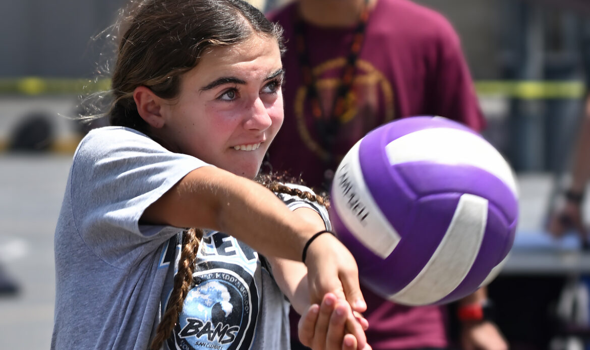 Middle schoolers serve, set, spike during three-day district-wide volleyball tournament