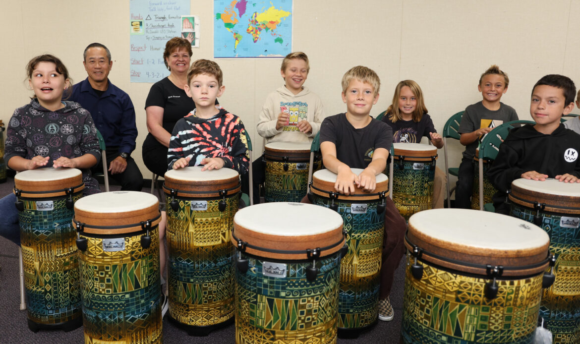 Palisades drums up grant gift from Philharmonic Society of Orange County