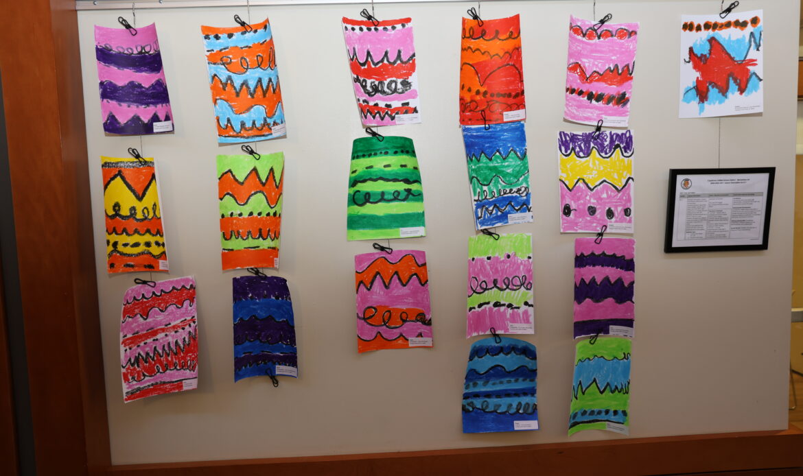 Elementary art on display at Norman P. Murray Center