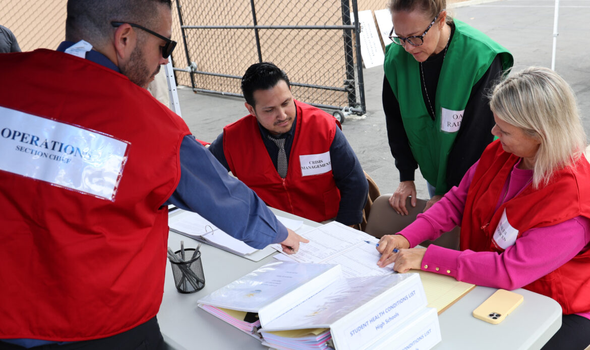 CUSD participates in the Great California Shakeout