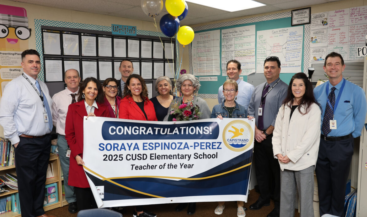 2025 CUSD Elementary School Teacher of the Year: Soraya Espinoza-Perez