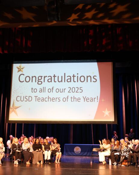 2025 CUSD Teachers of the Year honored at annual gala