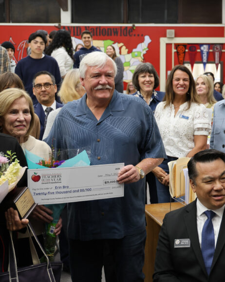 Erin Bro named Orange County Teacher of the Year