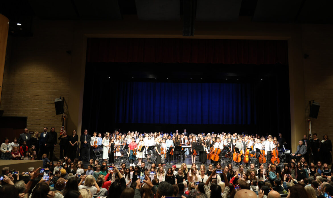 Elementary students shine in annual Honor Concert