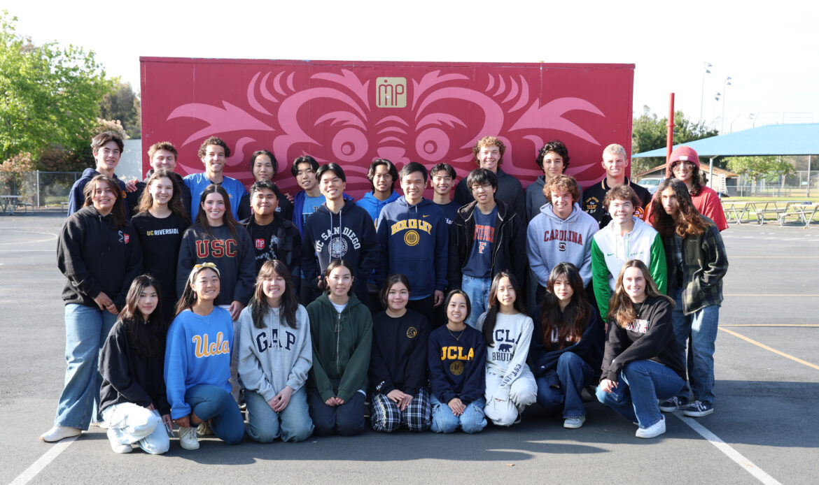MIP seniors take one last walk through Bergeson campus