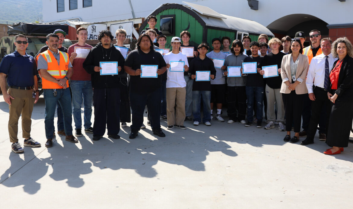 Tools of the Trade: San Juan Hills students craft carpentry careers with certification