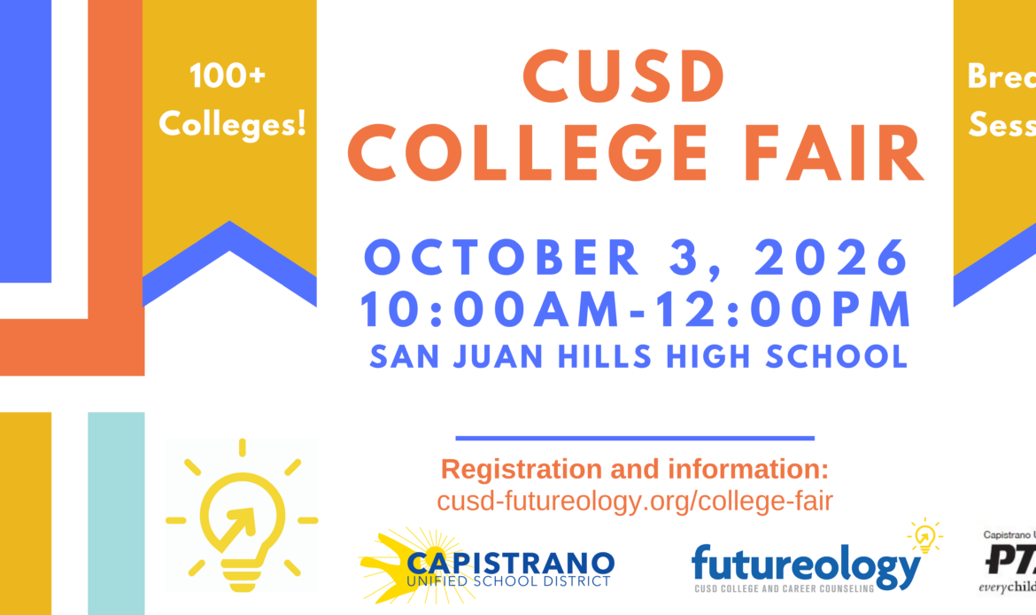 CUSD College Fair returns October 3
